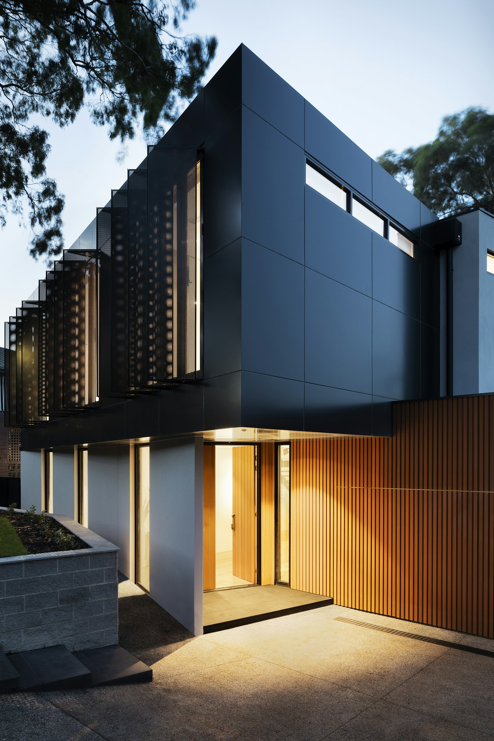Sprawling luxury architectural sanctuary backdrop