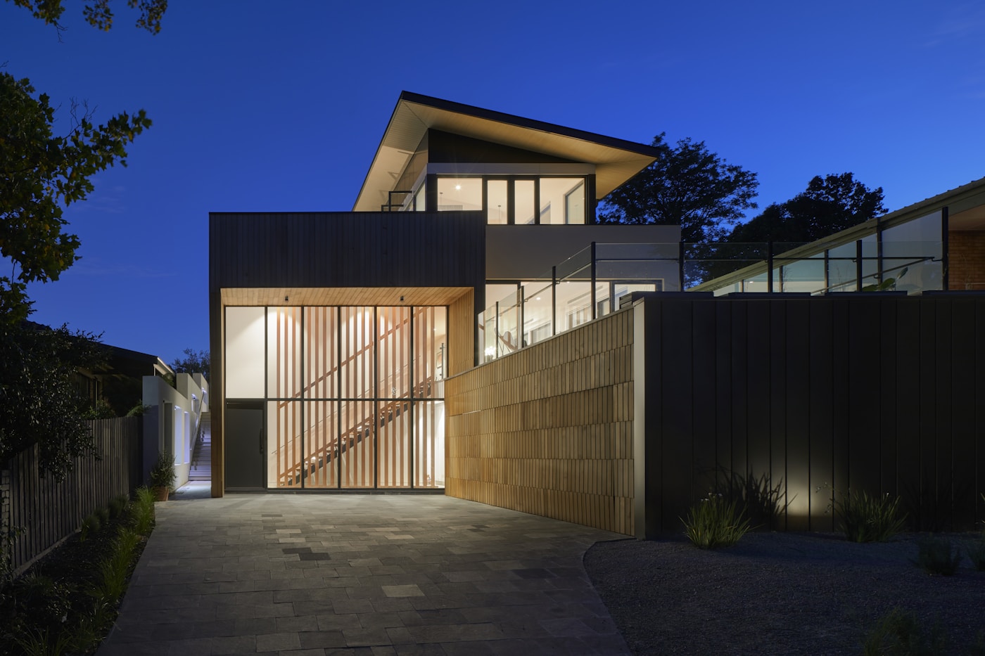 The Orchard Villa outdoor courtyard