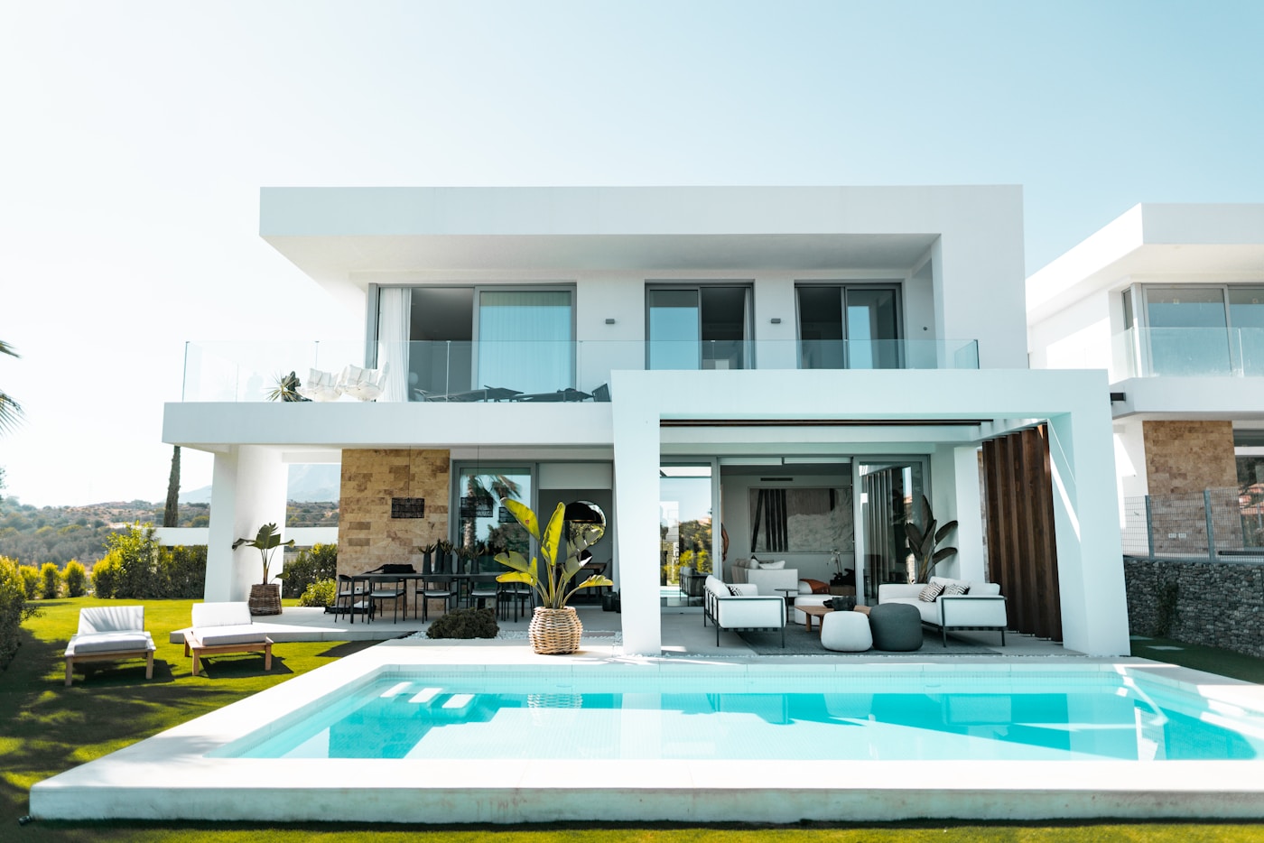 The Orchard Villa expansive estate backdrop